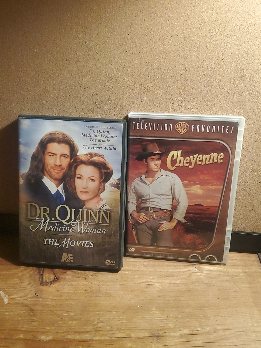 Dr. Quinn Medicine Woman & Cheyenne DVD Set - Brown/Beige Covers